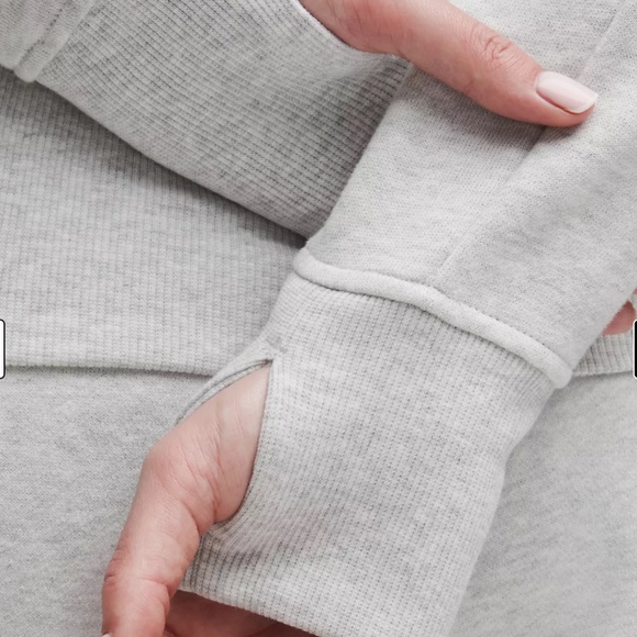 Lululemon Scuba Full-Zip Hoodie in Heather Gray 12 - Picture 15 of 16